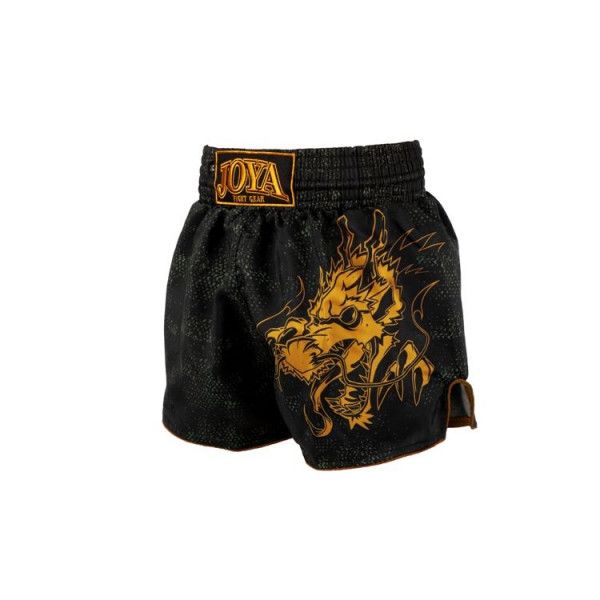 Joya Kickboxing Short - Dragon - Gold