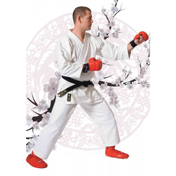 Karate suit competition white