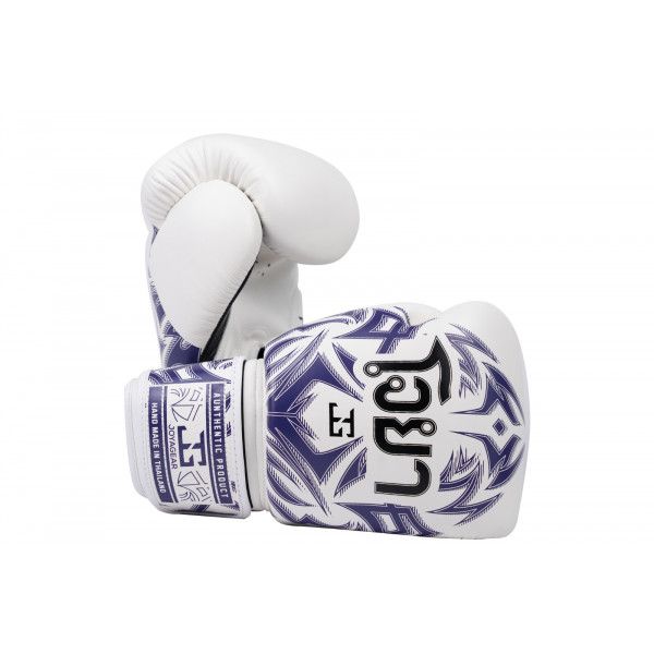 Joya Nak Muay Boxing Gloves White/Purple