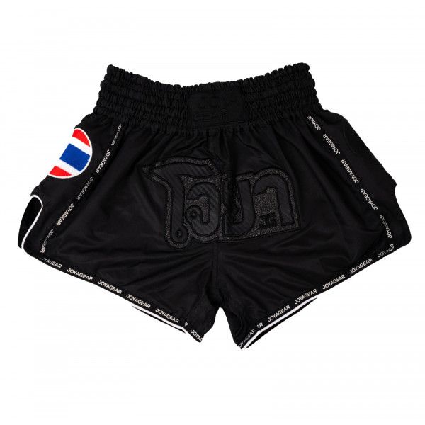 Joyagear Muay Thai Short Black/Black