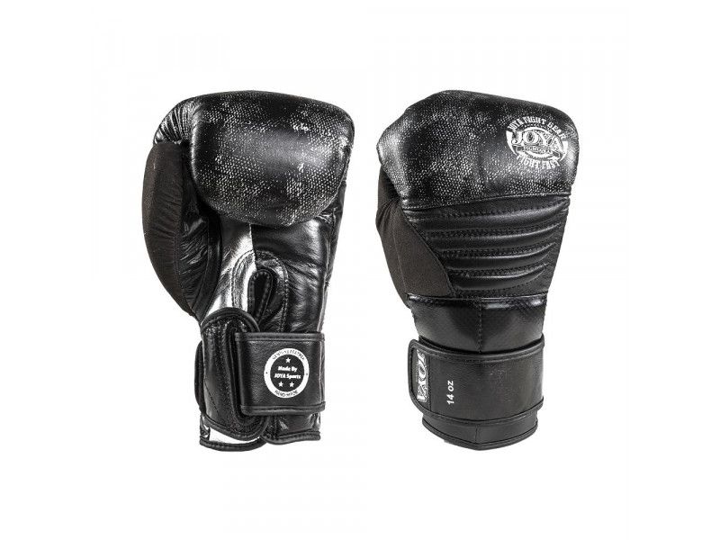 Joya kickboxing Glove Silver FALCON Leather ADVANCED BOXING