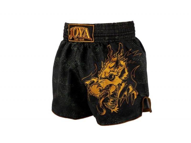 Joya Kickboxing Short - Dragon - Gold