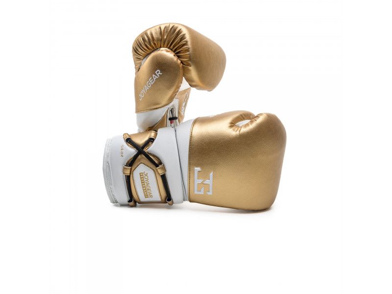 Joyagear Performance Laces Boxing Gloves White/Gold