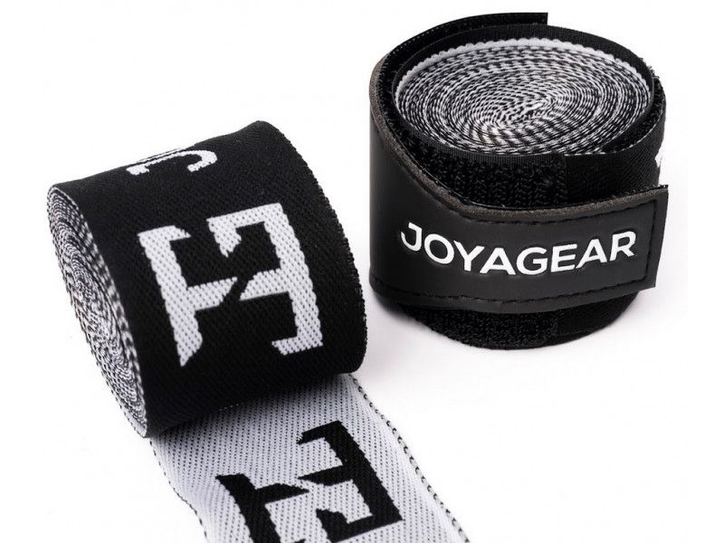 The JoyaGear "STRIKE" Handwraps - Black/White