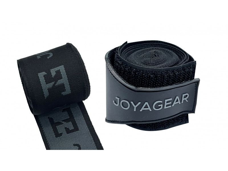 The JoyaGear "STRIKE" Handwraps - Black/Grey