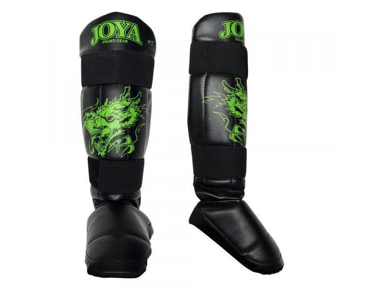 Joya Dragon Shinguards - Neon Green