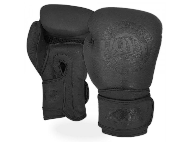 Kick-Boxing Gloves JOYA "Fight Fast" (Leather) Black