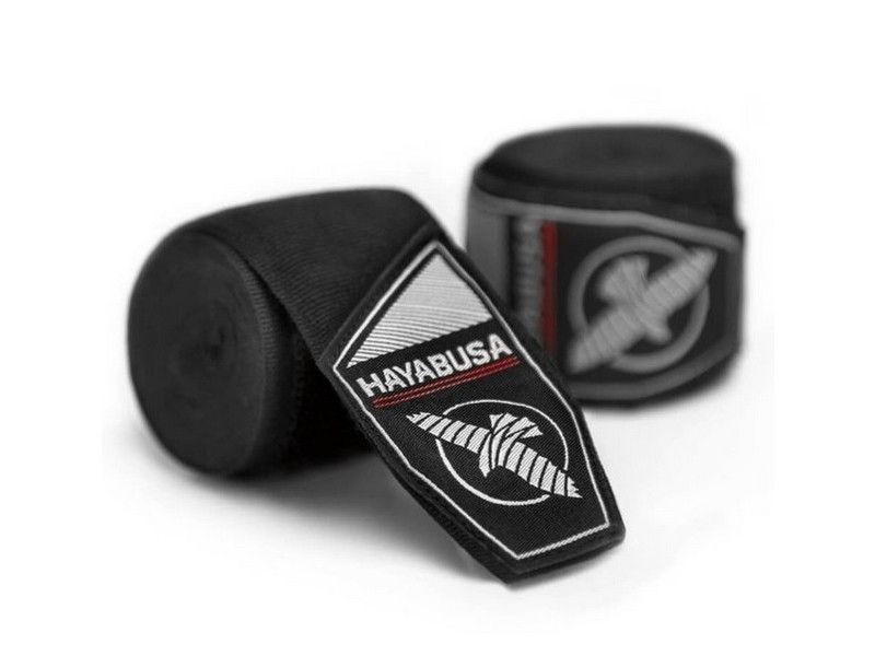 Hayabusa Perfect Stretch Hand Wraps DELUXE BLACK