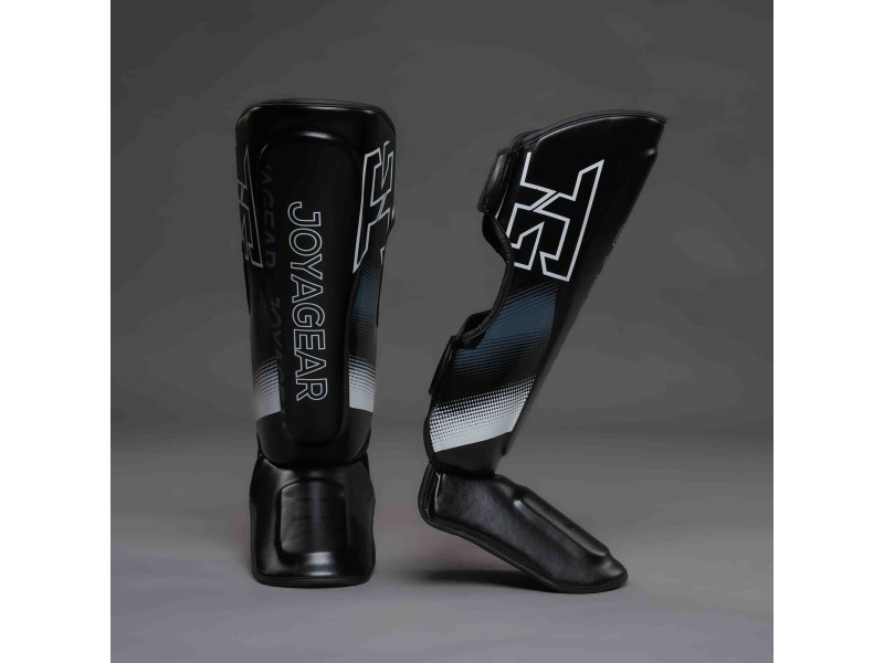 The Joyagear "Evolution" Shinguards- Black-White