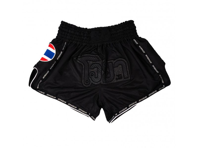 Joyagear Muay Thai Short Black/Black