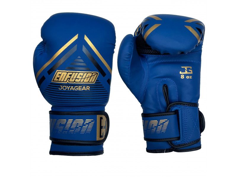Joyagear X Enfusion Junior Boxing Gloves Blue