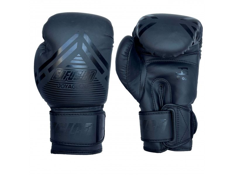 Joyagear X Enfusion Junior Boxing Gloves Black/Black