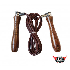 JOYA Jump Rope - Wood - Leather