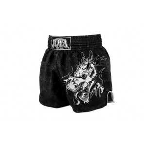 Joya Kickboxing Short - Dragon - White