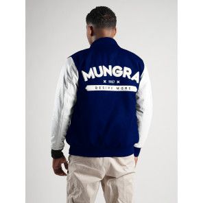 Mungra Signature VarsityJacket – Navy/White