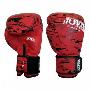 Joya Camo V2 Kickboxing Gloves - Red