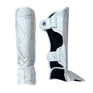 Joya ESSENTIAL Kickboxing shinguard- White/Gold