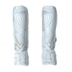 Joya ESSENTIAL Kickboxing shinguard- White/Gold