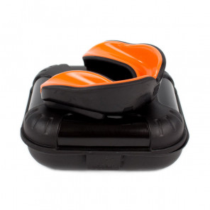 Makura Mouthguard Ignes Pro Black Granite / Molten Orange