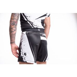 Joya Predator MMA Short - Black/White