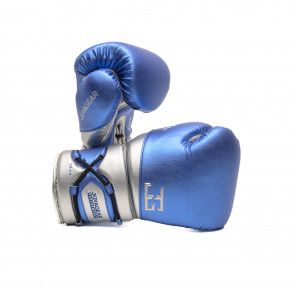 Joyagear Performance Laces Boxing Gloves Blue/Silver