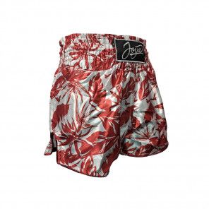 Joya Flower Muay Thai Short - Red