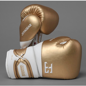 Joyagear Performance V2 Laces Boxing Gloves White/Gold 