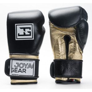 Joyagear MEXICO "MATADOR" Velcro Gloves - Black/Gold