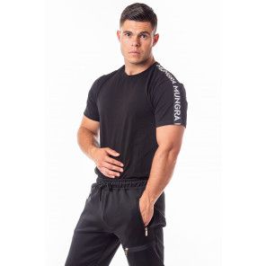 Mungra Taped T-Shirt – Black/White