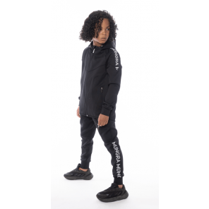 Mungra Taped Tech Tracksuit – Black/Black