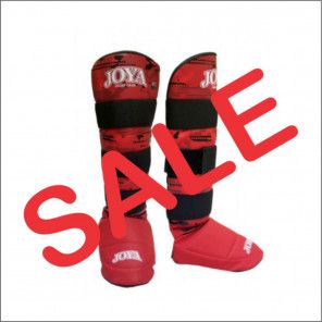 Joya Camo V2 Shinguards - Red/Black