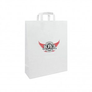 Joya  Paper Bag - White - 42x12x40cm - 100pcs