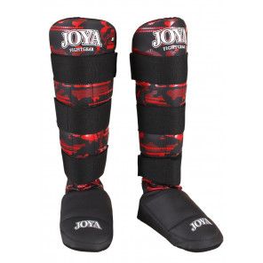 Joya Camo V2 Shinguards - Red