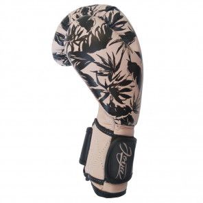 Joya Flower Kickboxing Gloves - Creme
