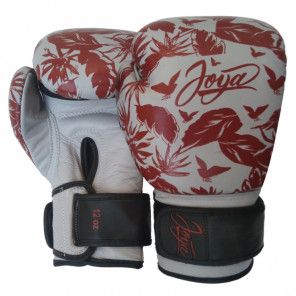 Joya Flower Kickboxing Gloves - Red