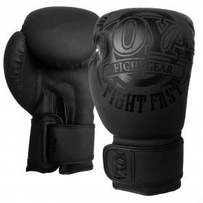 Joya FF Metal Pro Kickboxing Gloves - Full Black
