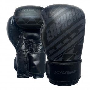 JGxEnfusion Tribe Velcro Boxing Gloves – Black