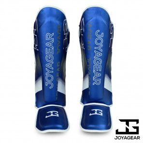 The Joyagear "Evolution" Shinguards- Blue-White