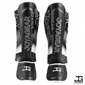 The Joyagear "Evolution" Shinguards- Black-White