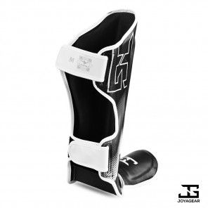 The Joyagear "Evolution" Shinguards- Black-White