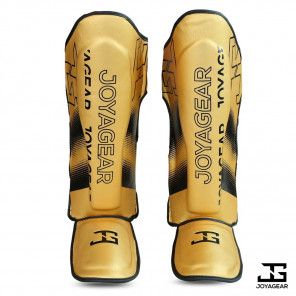 The Joyagear "Evolution" Shinguards- Gold-Black