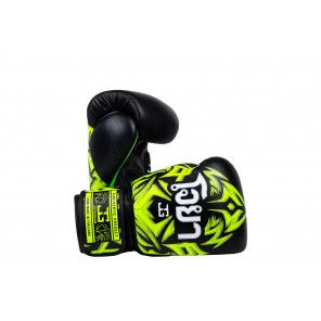 Joya Nak Muay Boxing Gloves Black/Lime