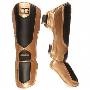 Joyagear Performance Shinguards Black/Gold
