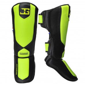 Joyagear Performance Shinguards Black/Lime
