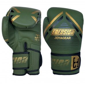 Joyagear X Enfusion Starter Boxing Gloves Green/Gold