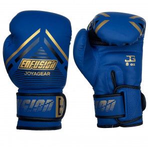 Joyagear X Enfusion Junior Boxing Gloves Blue