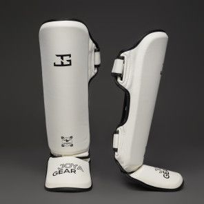Joya SIAM Shinguards - WHITE/BLACK