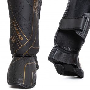 Joya ESSENTIAL Kickboxing shinguard- Black/Gold