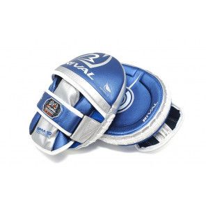 Rival RPM100 Professional Punch Mitts Blue Silver