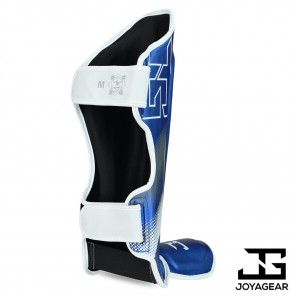 The Joyagear "Evolution" Shinguards- Blue-White